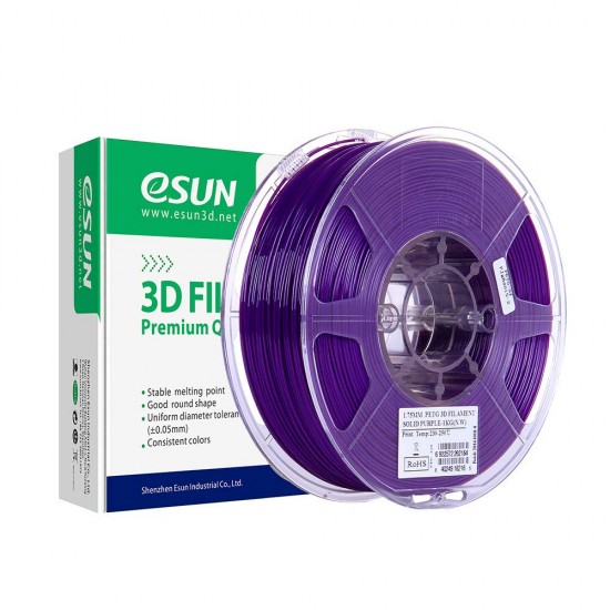 eSun PETG Solid Purple / Paars Filament