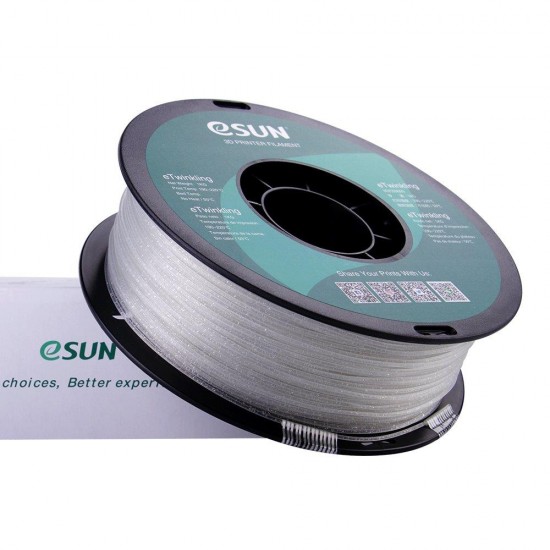 eSun eTwinkling PLA Transparant / Transparant Filament