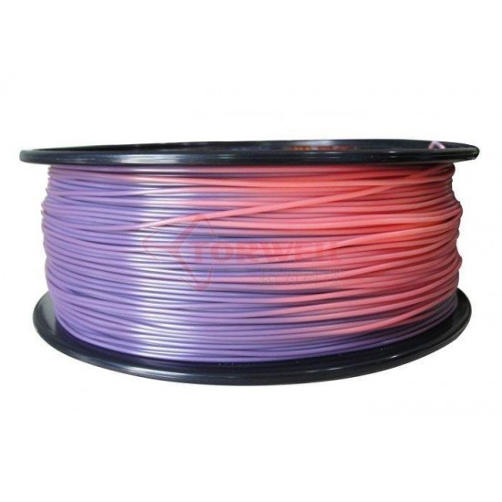 1.75mm kleurveranderend PLA filament paars roze