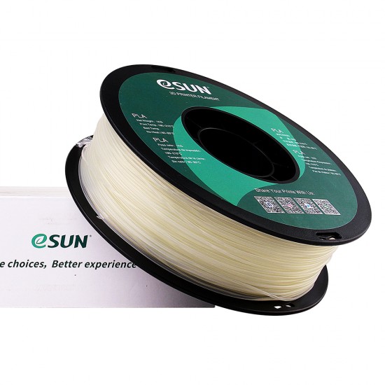 1.75mm naturel PLA filament eSun