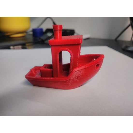 1.75mm fire engine red PLA+ Re-filament