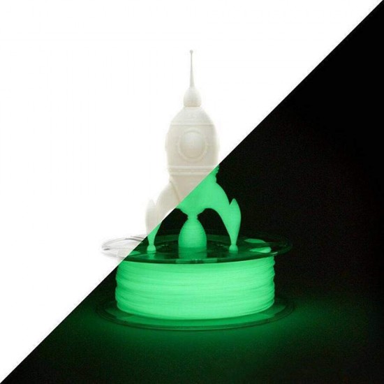 1.75mm oplichtend groen PLA+ filament
