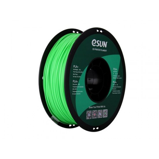 2.85mm peak green PLA+ filament 