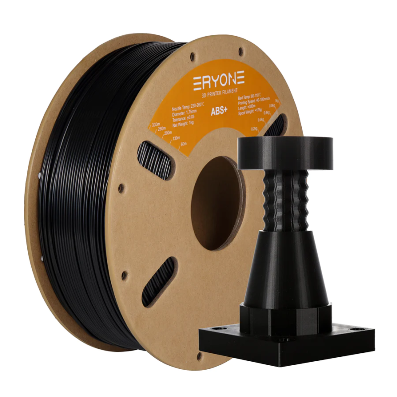 Eryone ABS+ Black / Zwart Filament Eryone ABS+ Black / Zwart Filament