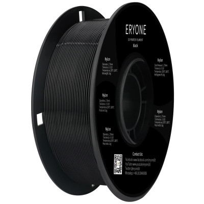 Eryone PA6 Nylon Black / Zwart Filament Eryone PA6 Nylon Black / Zwart Filament