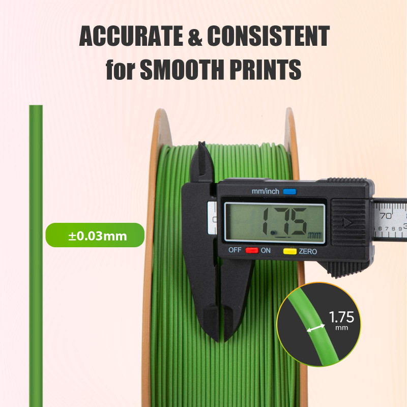 Eryone PETG Matte Grass Green Filament Eryone PETG Matte Grass Green Filament