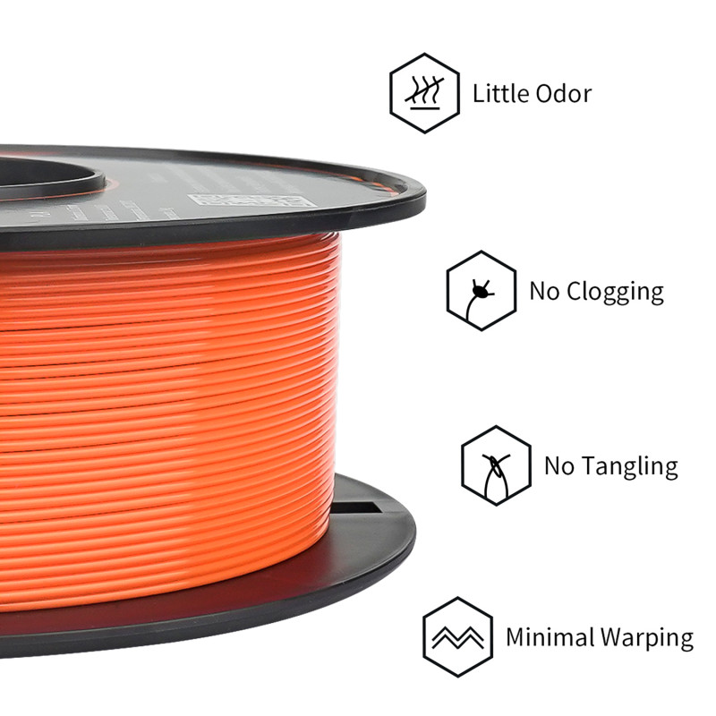 Eryone PETG Orange / Oranje Filament Eryone PETG Orange / Oranje Filament