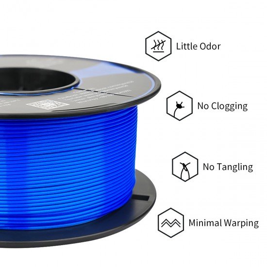 Eryone PLA+ Blue / Blauw Filament Eryone PLA+ Blue / Blauw Filament