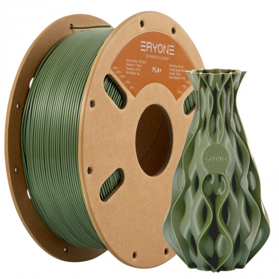 Eryone PLA+ Olive Green / Olijf Groen Filament
