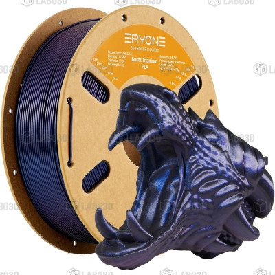 Eryone Burnt Titanium PLA Blue Purple / Blauw Paars Filament Eryone Burnt Titanium PLA Blue Purple / Blauw Paars Filament