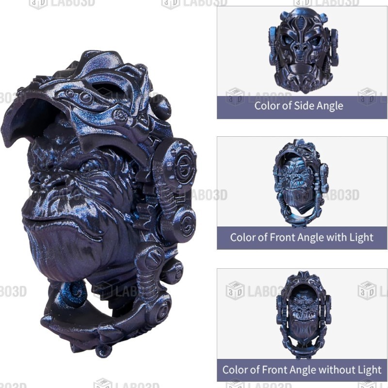 Eryone Burnt Titanium PLA Blue Purple / Blauw Paars Filament Eryone Burnt Titanium PLA Blue Purple / Blauw Paars Filament