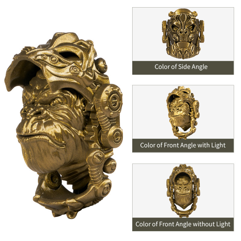 Eryone Burnt Titanium PLA Dark Gold / Donker Goud Filament Eryone Burnt Titanium PLA Dark Gold / Donker Goud Filament