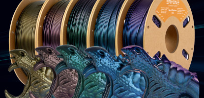 Eryone Burnt Titanium PLA: de titaniumlook voor jouw 3D-printer