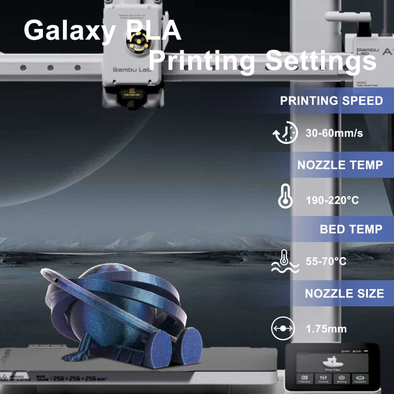 Eryone Galaxy PLA Sirius Nebula / Sirius Nebula Filament