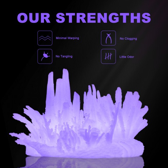 Eryone PLA Luminous Purple / Oplichtend Paars Filament Eryone PLA Luminous Purple / Oplichtend Paars Filament