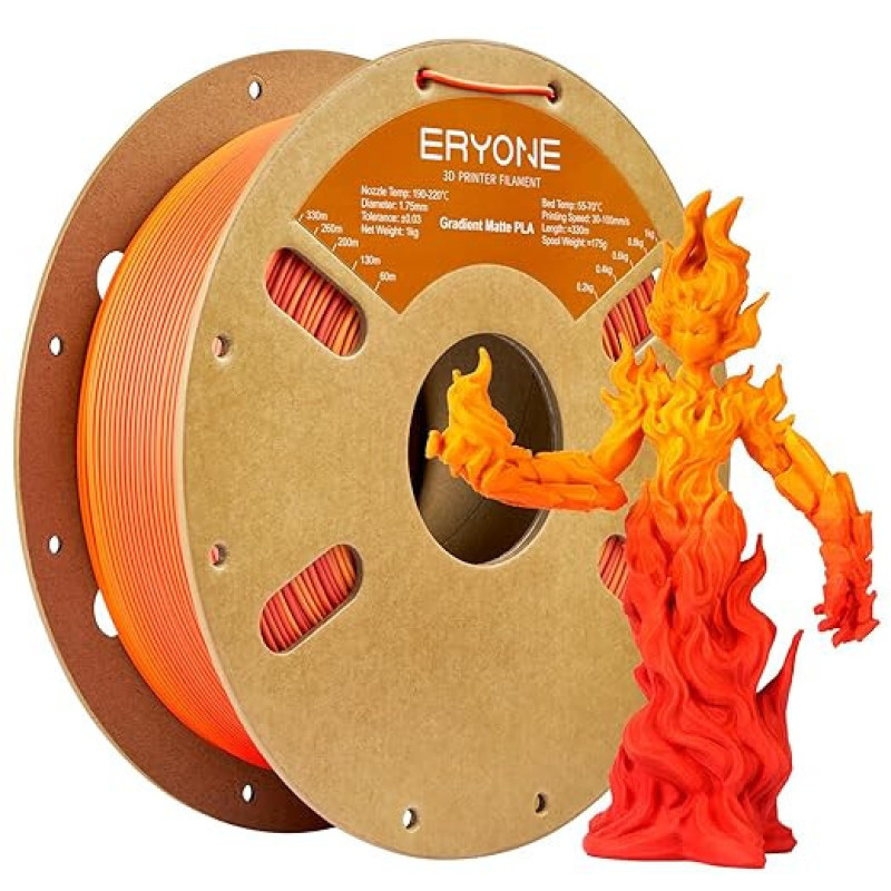Eryone Gradient Matte PLA Maple Leaf Filament