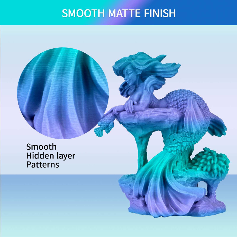 Eryone Gradient Matte PLA Dream Filament