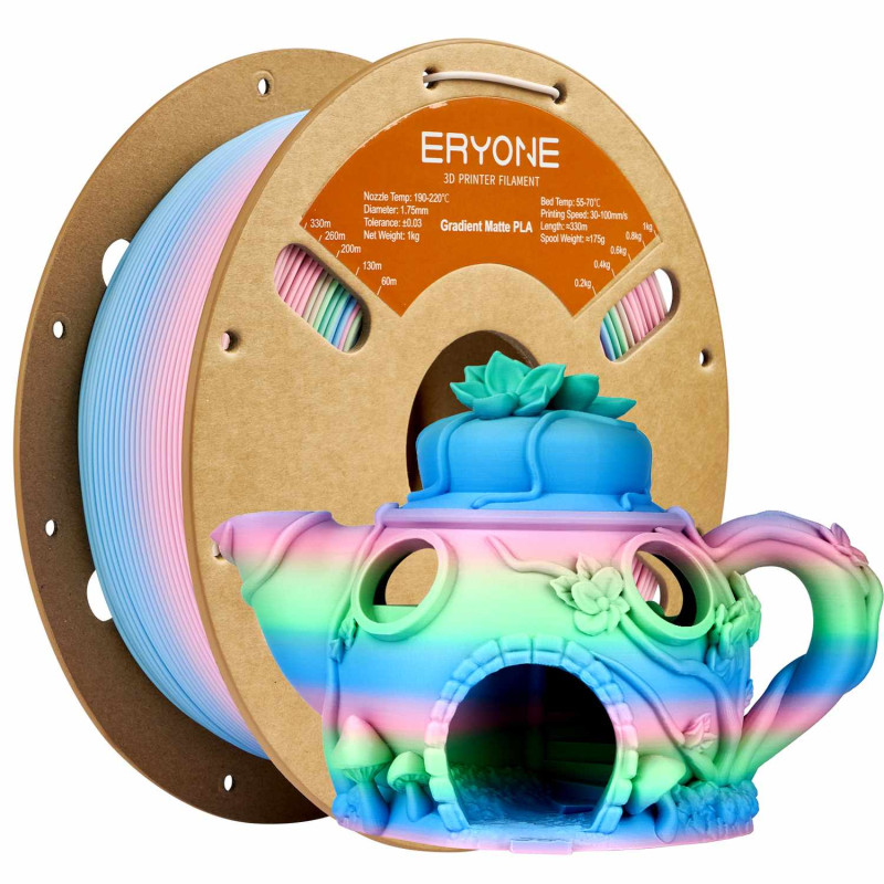 Eryone Gradient Matte PLA Fairytale Filament