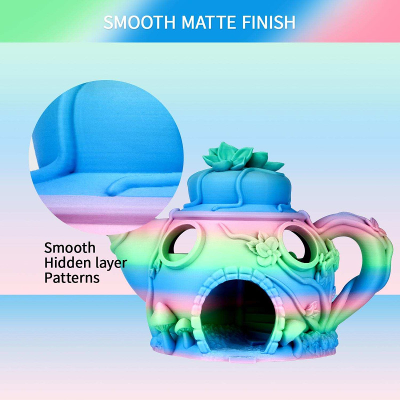 Eryone Gradient Matte PLA Fairytale Filament