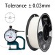 Eryone Standard PLA Ivory White / Ivoor Wit Filament Eryone Standard PLA Ivory White / Ivoor Wit Filament
