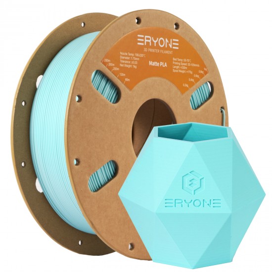 Eryone Matte PLA Mint green / Mintgroen Filament Eryone Matte PLA Mint green / Mintgroen Filament