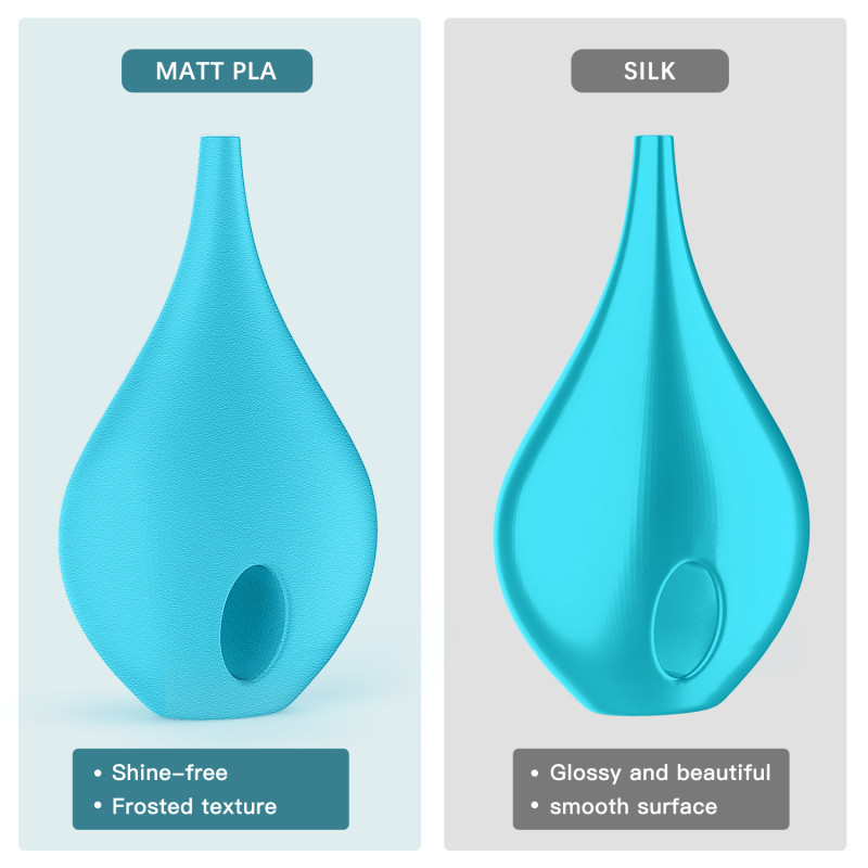 Eryone Matte PLA Aqua Blue / Aqua Blauw Filament Eryone Matte PLA Aqua Blue / Aqua Blauw Filament