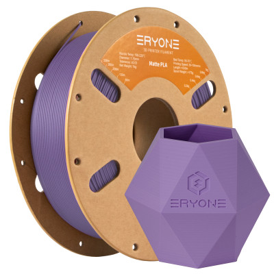 Eryone Matte PLA Blue lilac / Blauw lila Filament Eryone Matte PLA Blue lilac / Blauw lila Filament