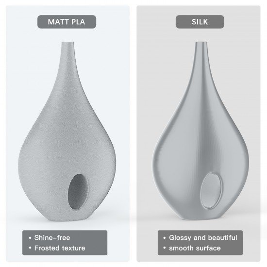 Eryone Matte PLA Grey / Grijs Filament Eryone Matte PLA Grey / Grijs Filament