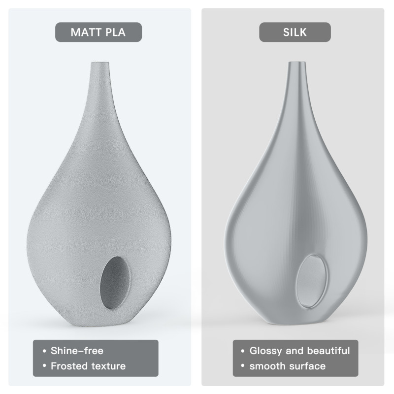 Eryone Matte PLA Grey / Grijs Filament