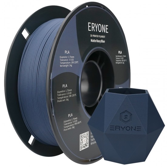 Eryone Matte PLA Navy Blue / Marine Blauw Filament