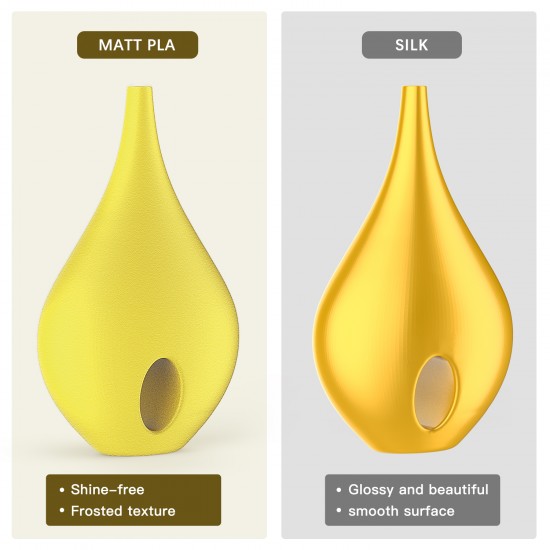 Eryone Matte PLA Yellow / Geel Filament