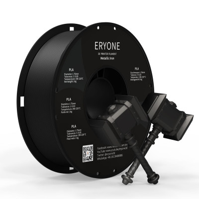 Eryone Metallic PLA Iron / IJzer Filament