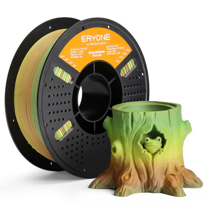 Eryone Rainbow Matte PLA Lite Moss Ochre Filament