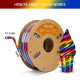 Eryone Rainbow Rapid Silk PLA Psychedelic