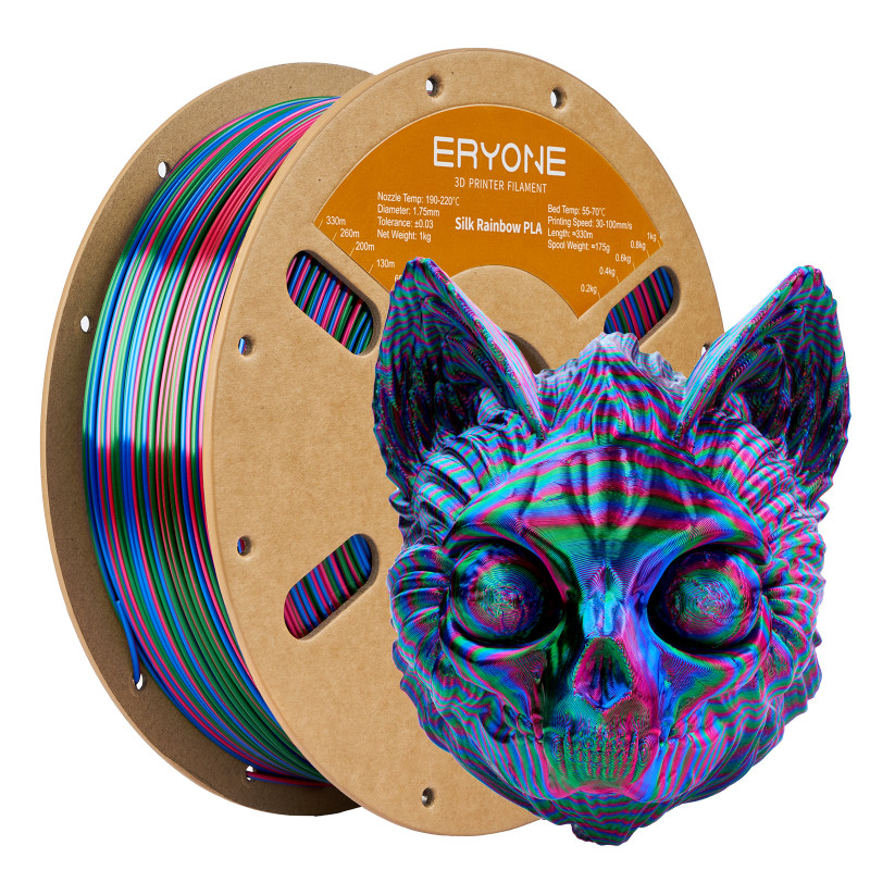 Eryone Rainbow Rapid Silk PLA Vortex Eryone Rainbow Rapid Silk PLA Vortex