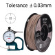 Eryone Wood PLA Light Brown / Licht Bruin Filament Eryone Wood PLA Light Brown / Licht Bruin Filament