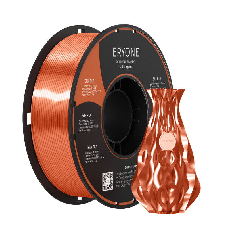 Eryone Silk PLA Copper / Koper Filament