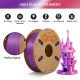 Eryone Silk PLA Dual-Color Purple & OrangeRed / Paars & OranjeRood Filament