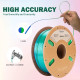Eryone Dual-Color Silk PLA Blue & Green / Blauw & Groen Filament