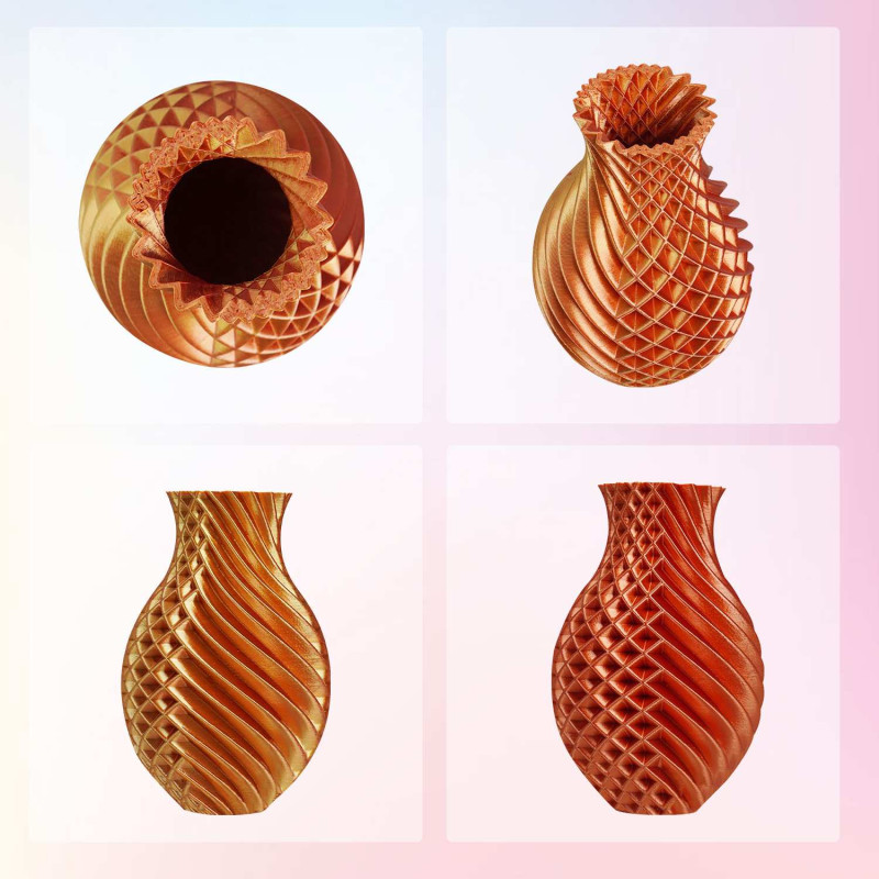 Eryone Dual-Color Silk PLA Gold & Copper / Goud & Koper Filament