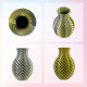 Eryone Dual-Color Silk PLA Gold & Silver / Goud & Zilver Filament