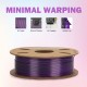 Eryone Silk PLA Dual-Color Purple & Black/ Paars & zwartFilament