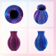 Eryone Dual-Color Silk PLA Red & Blue / Rood & Blauw Filament Eryone Dual-Color Silk PLA Red & Blue / Rood & Blauw Filament