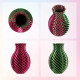 Eryone Dual-Color Silk PLA Red & Green / Rood & Groen Filament Eryone Dual-Color Silk PLA Red & Green / Rood & Groen Filament