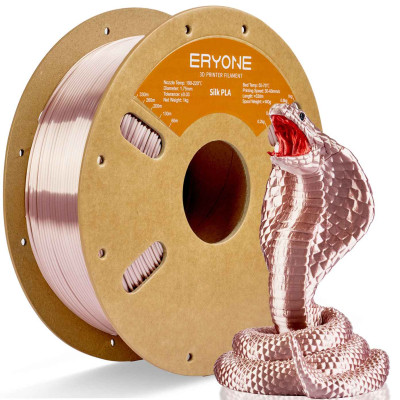 Eryone Silk PLA Champagne Pink Filament