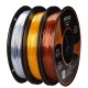 Eryone Silk PLA Combination Pack Gold Silver Copper 3x 0.5kg Filament Eryone Silk PLA Combination Pack Gold Silver Copper 3x 0.5kg Filament