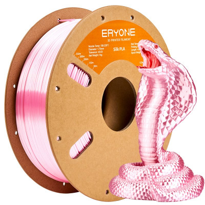 Eryone Silk PLA Pink / Roze Filament