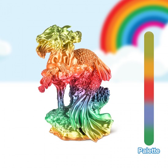 Eryone Rainbow PLA Palette / Palette Filament