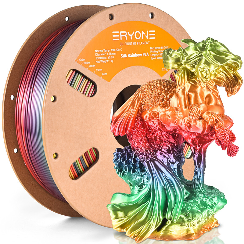 Eryone Rainbow PLA Palette / Palette Filament Eryone Rainbow PLA Palette / Palette Filament