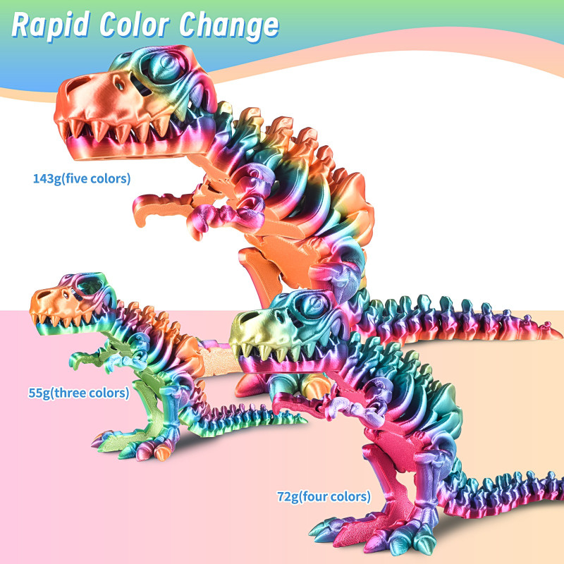 Eryone Rainbow PLA Sunset / Zonsondergang Filament Eryone Rainbow PLA Sunset / Zonsondergang Filament